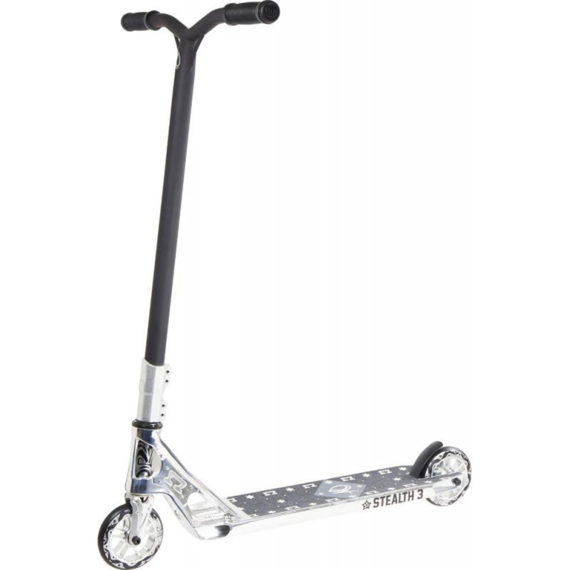 AO STEALTH 3 COMPLETE SCOOTER CHROME MyProScooter