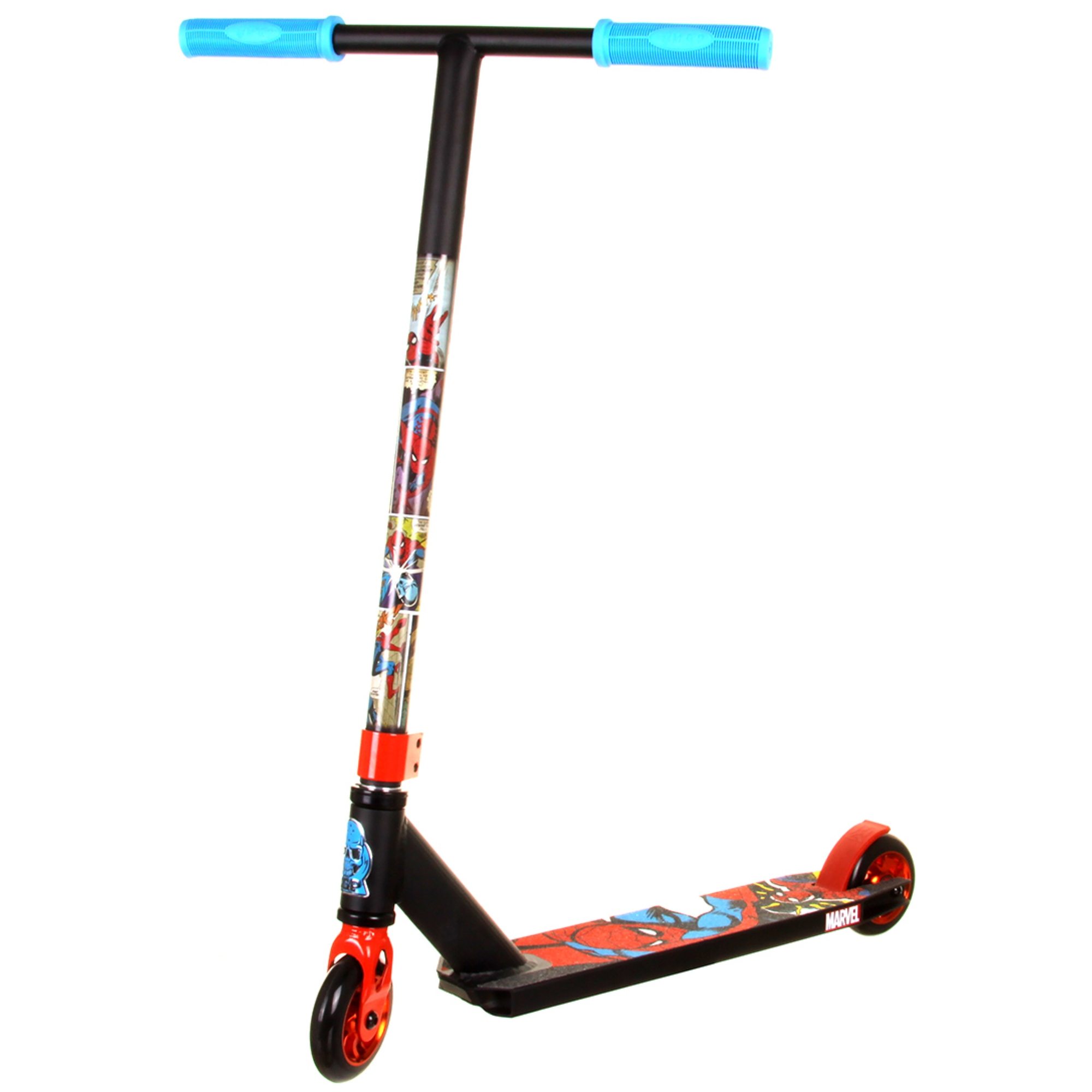 MADD X MARVEL WHIP EXTREME SCOOTER THE AMAZING SPIDER MAN