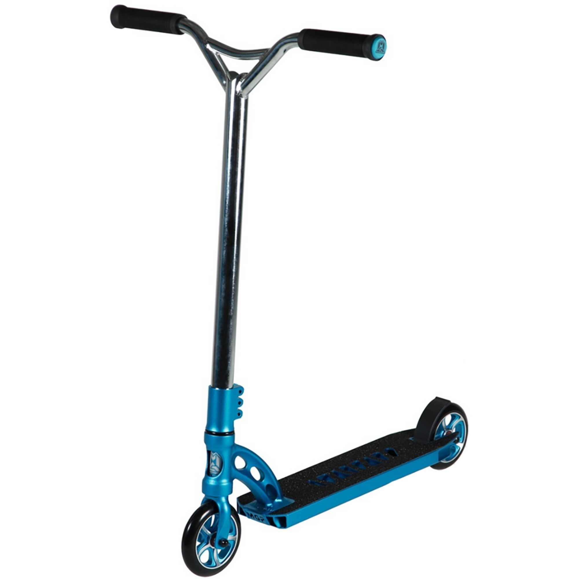 blue scooter