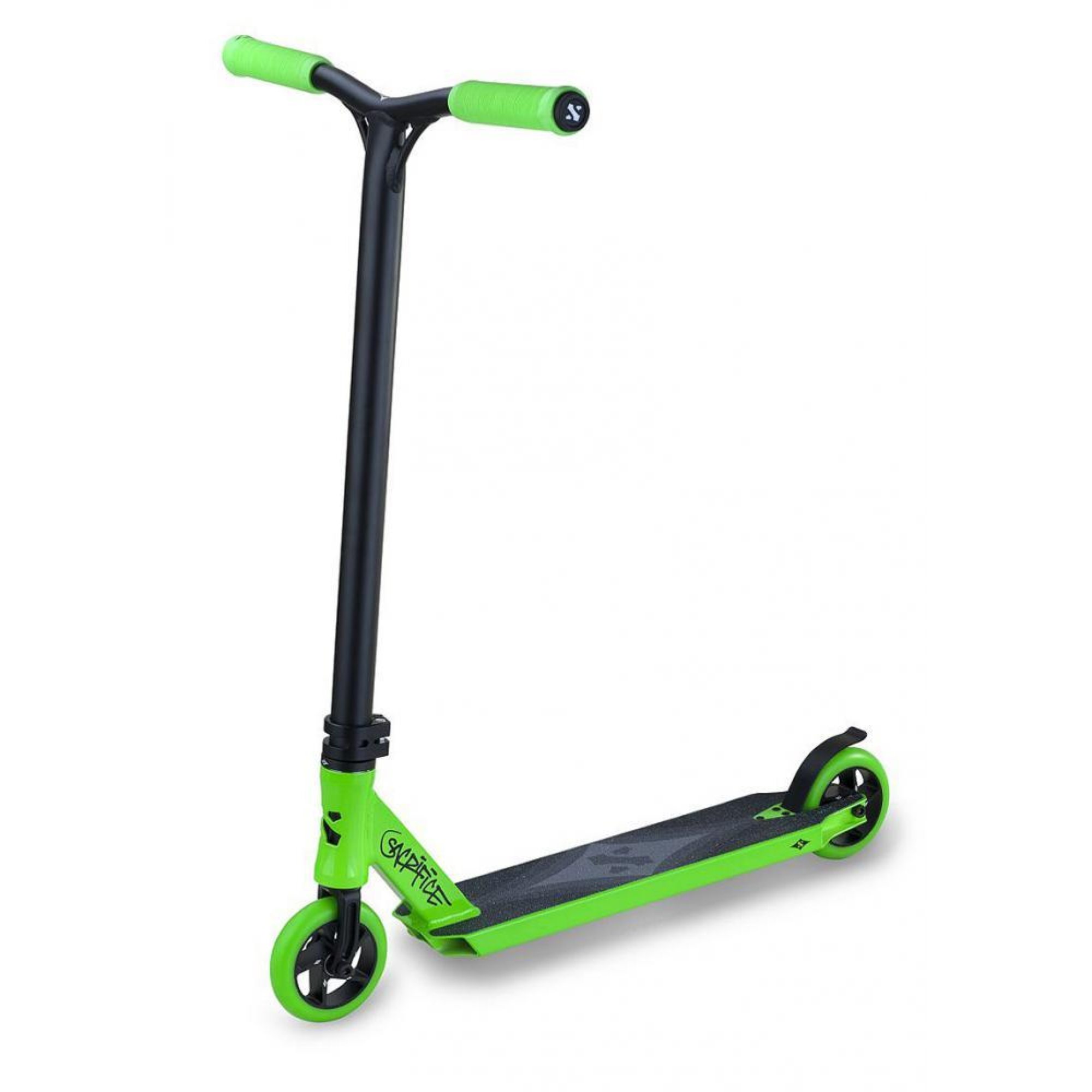 green scooter