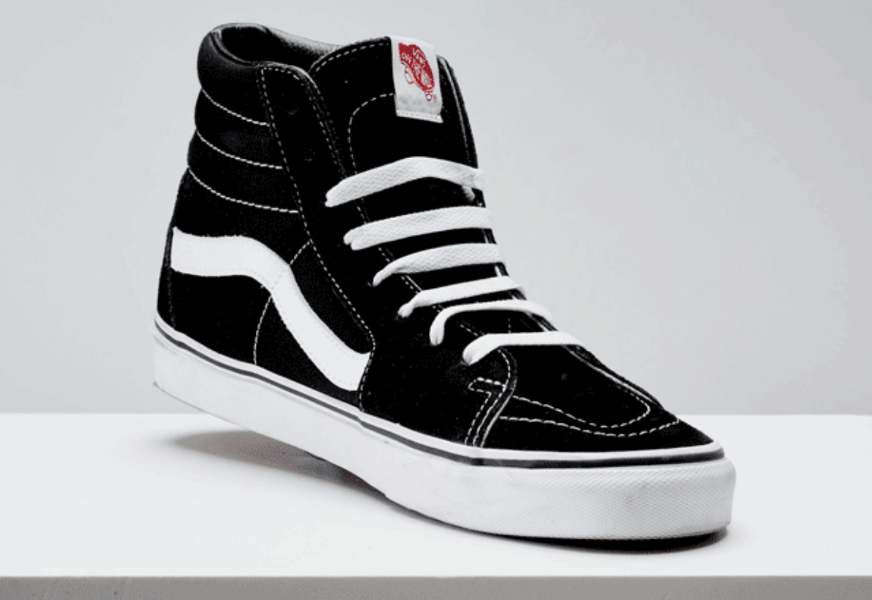 how to lace vans old skool high top