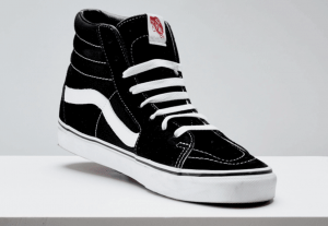 length of vans sk8 hi laces