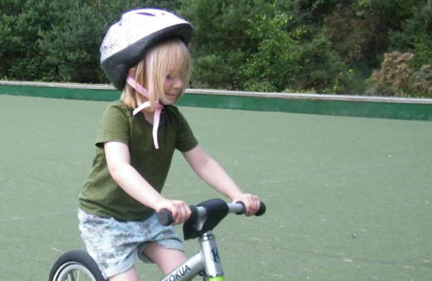confident balance bike