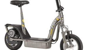 Electric scooter with seat