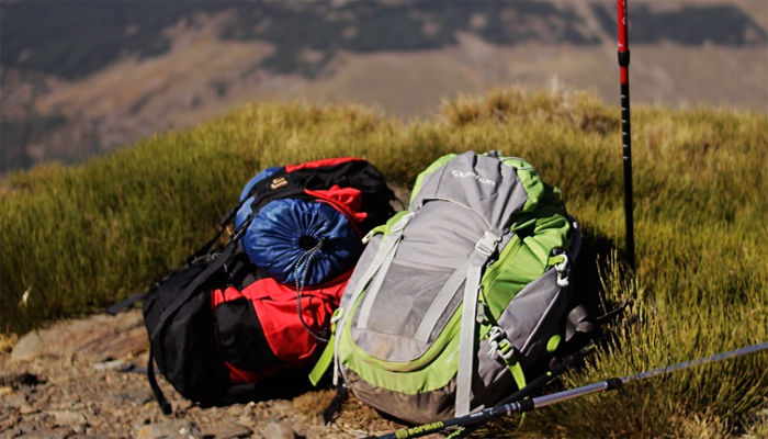 wild camping backpack